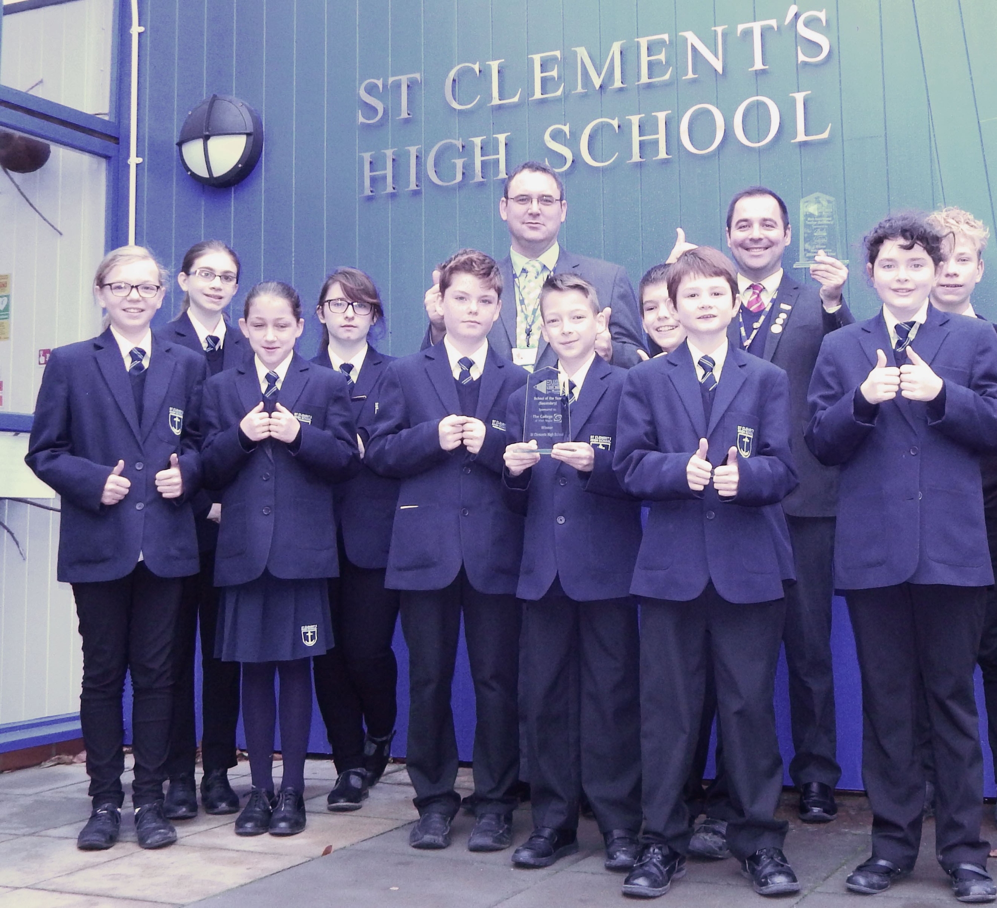 St Clement's High School Best Secondary School of the Year
